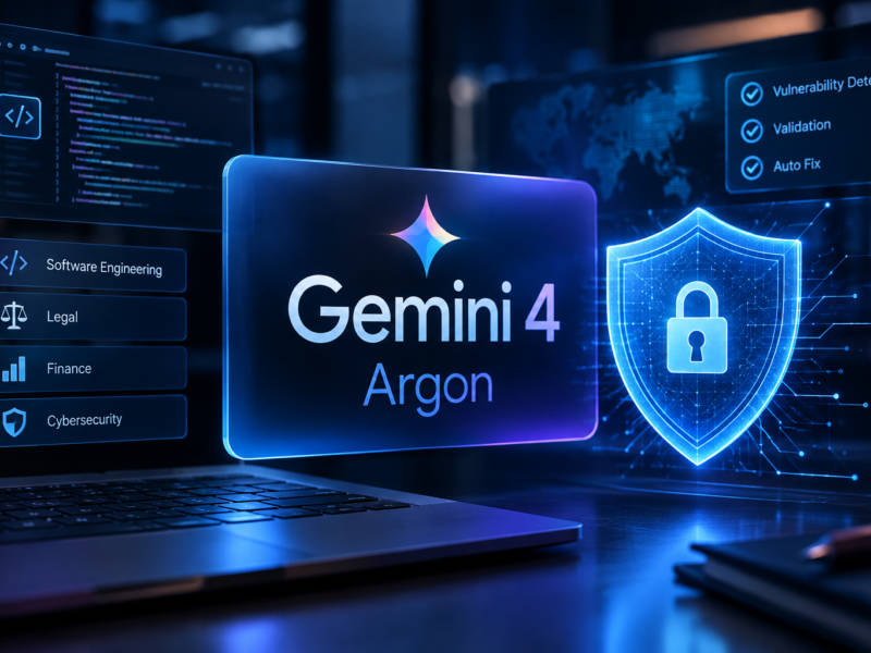 گوگل از مدل پیشرفته هوش مصنوعی Gemini ۴ Argon رونمایی کرد